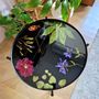 Floral decoration - Resin coffee table with natural flowers - SI DECO