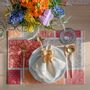 Linge de table textile - Orange Symphony - ROSEBERRY HOME