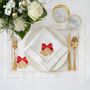 Table linen - Jingle Bells & Christmas Bauble Panama Collection - ROSEBERRY HOME