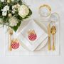 Table linen - Jingle Bells & Christmas Bauble Panama Collection - ROSEBERRY HOME