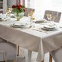 Christmas table settings - Candy Cane & Mistletoe Mirha Collection - ROSEBERRY HOME