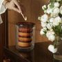 Cadeaux - Bougie de luxe, grande, en cuir, bougies parfumées pour décoration intérieure et cadeaux - SEVA HOME