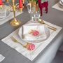 Christmas table settings - Jingle Bells and Christmas Bauble Mirha and Royal Fango Collection - ROSEBERRY HOME