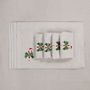 Table linen - Candy Cane & Mistletoe Mirha and Royal Green Collection - ROSEBERRY HOME