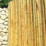 Outdoor decorative accessories - Solid bamboo fence, concealing privacy screen from the Zen range - Ref: RZF - BAMBOULAND