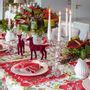Christmas table settings - Very Holly Christmas Collection - ROSEBERRY HOME