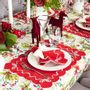 Christmas table settings - Very Holly Christmas Collection - ROSEBERRY HOME