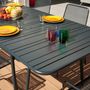 Dining Tables - Fleole extension table anthracite. - EZEÏS