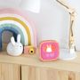 Luminaires pour enfant - REVEIL BILLY CLOCK LEOPARD, PINK ZEBRA AND RAINBOW MERMAID - MOBILITY ON BOARD