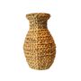 Floral decoration - GENEN053" woven decorative incense vase - BALINAISA