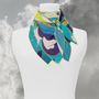 Scarves - Xplod silk scarf. - NEYMO PARIS