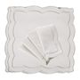 Napkins - Table Linen - Onde Napkins (set of 6 pieces) - ROSEBERRY HOME