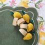Napkins - Table decoration - Raffia Napkin Rings (set of 6 pieces) - ROSEBERRY HOME