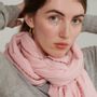 Scarves - Blush scarf - HELLEN VAN BERKEL HEARTMADE PRINTS