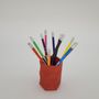 Stylos, feutres et crayons - Pot à crayons écoresponsable impression 3D fabrication française - BEN-J-3DCRÉA