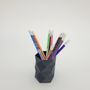 Pens and pencils - Eco-friendly pencil holder, 3D printing, French manufacture - BEN-J-3DCRÉA