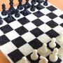 Decorative objects - Chess game/chessboard made of recycled shell shells - MATERIALYS