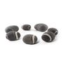 Cushions - Wool pouf-stones "Conference set" - KATSU STONES