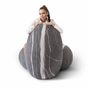 Chaises longues - Meuble pouf ottoman en laine "BONGO" - KATSU STONES