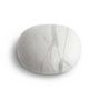 Cushions - Soft pouf wool stone "White Zen" - KATSU STONES