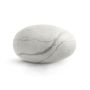 Cushions - Soft pouf wool stone "White Zen" - KATSU STONES