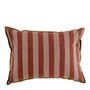 Fabric cushions - BAYADERE household linen collection - BLANC D'IVOIRE
