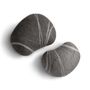 Cushions - Felted ottoman poufs stones "Scandinavian set" - KATSU STONES