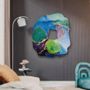 Other wall decoration - Modern Art Irregular Form Resin Picture, Glossy - SI DECO