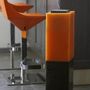 Decorative objects - Huge Black and Orange Candle, Large Scented, 60 cm High - SI DECO