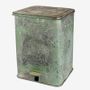 Gifts - RUSTY SQUARE WASTEBASKET - QUAINT & QUALITY