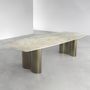 Dining Tables - TENERIFE Marble Tables - Customized - LIVINGSTONE