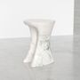 Night tables - OSSA Marble Bedside Table 35x31x45 cm - LIVINGSTONE