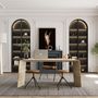 Desks - FRISCO marble design table. - LIVINGSTONE