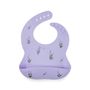 Children's mealtime - Printed baby silicone bib - SOINA