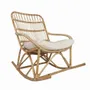 Chairs - Natural rattan rocking chair - YASPER - HYDILE