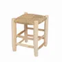 Tabourets - Tabouret en bois d'eucalyptus et corde - MARRO - HYDILE