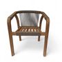 Chairs - Grade A teak outdoor armchair - CHT14 - BALINAISA