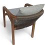 Chairs - Grade A teak outdoor armchair - CHT14 - BALINAISA