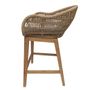 Lawn chairs - CHT13 teak bar chair - BALINAISA