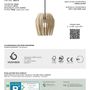 Decorative objects - lamp shade ECLOSION n°1 | natural birch - KARDUUS