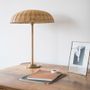 Table lamps - Rattan Table Lamp BALZAC - MAHE HOMEWARE