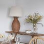 Lampes de table - Lampe de table en rotin PINEAPPLE - MAHE HOMEWARE