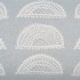 Fabric cushions - MERAKI Gond art inspired Sunburst hand screen printed lumbar cushion - NAKI + SSAM