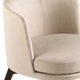 Armchairs - Cream fabric armchair - ANGEL CERDÁ