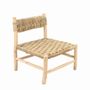 Chaises - TOKA - Fauteuil en bois d'eucalyptus - HYDILE