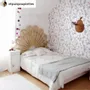 Lits - Tête de lit en rotin forme fleur - DALIA - HYDILE