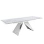 Dining Tables - Rectangular porcelain marble extending dining table - ANGEL CERDÁ