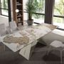 Dining Tables - Rectangular porcelain marble extending dining table - ANGEL CERDÁ