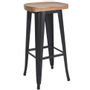 Kitchens furniture - Clara Bar Chair - Matt Black - VIBORR