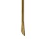 Wall lamps - Folia - Gold and Brass Wall Torch: Organic Design for Elegant Lighting - MAEVE
